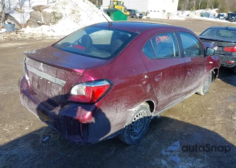 2024 Mitsubishi Mirage G4 Es из США, поврежденный, VIN ML32FUFJ4RHF05493